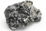 Sphalerite, Pyrite, Chalcopyrite, and Quartz Association - Peru #218860-1